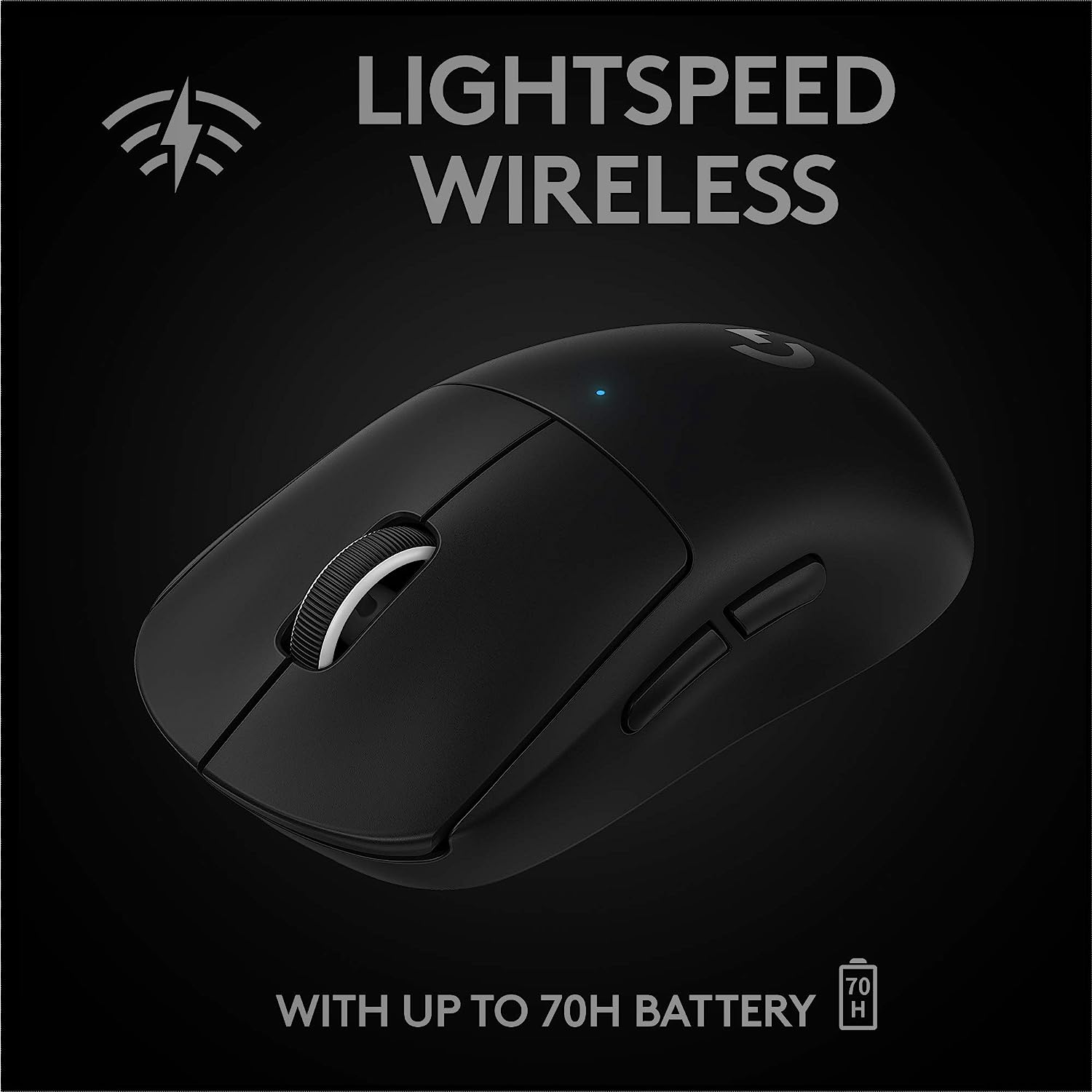 Logitech G PRO X SUPERLIGHT Wireless Gaming Mouse - Black Logitech G PRO X SUPERLIGHT Wireless Gaming Mouse - Black